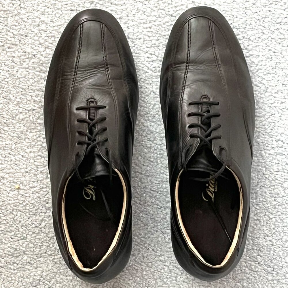 MEN’S DIAMANT DANCE SHOES, SIZE 6.5 US, BLACK